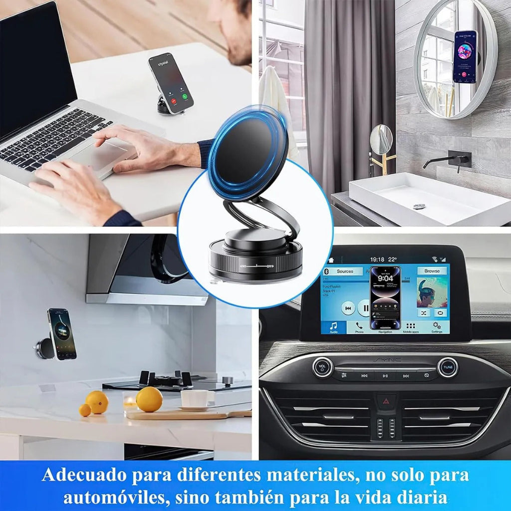 GripShield 360° – Soporte Magnético Premium 2X1