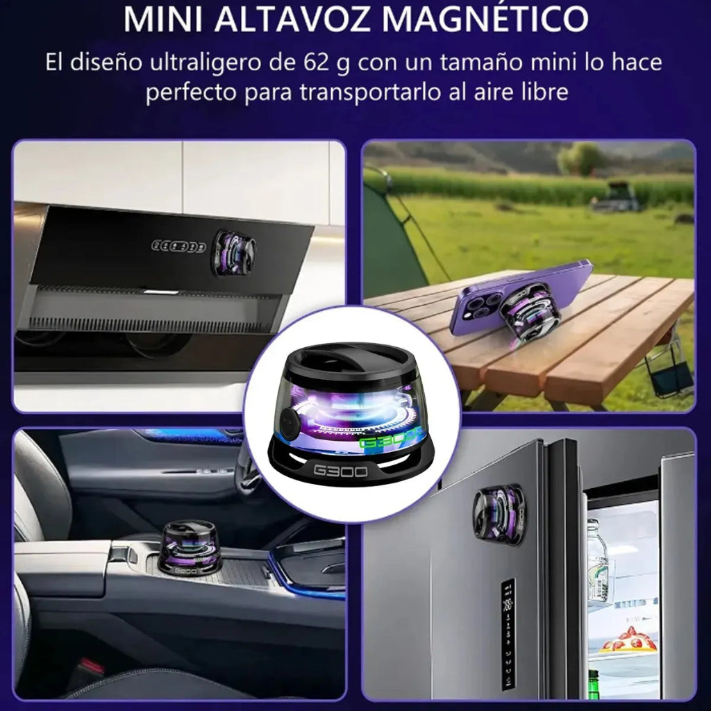 MagSound Pro 2X1 – Parlante Magnético RGB Bluetooth