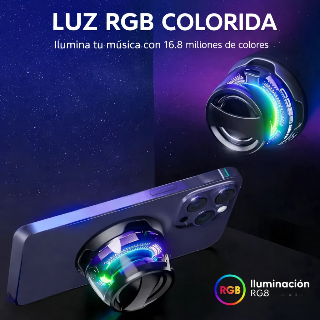 MagSound Pro 2X1 – Parlante Magnético RGB Bluetooth
