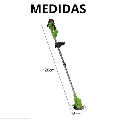 GrassCut 360° Pro – Cortadora de Césped Inalámbrica Profesional